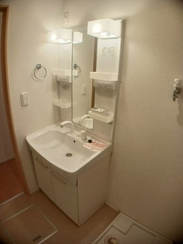 プラージュの洗面所