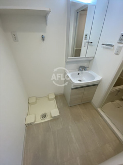 【洗面所】 | アドバンス上町台シュタット | アドバンス上町台シュタット　洗面脱衣所