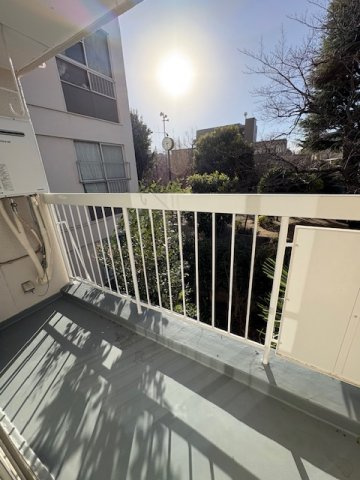 大泉学園コーポラスのバルコニー