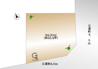 世田谷区野沢4丁目　建築条件付き土地の画像