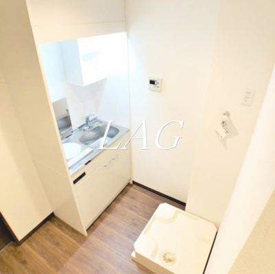 【設備】 | メゾングランディール元住吉 | 室内洗濯機置き場です。