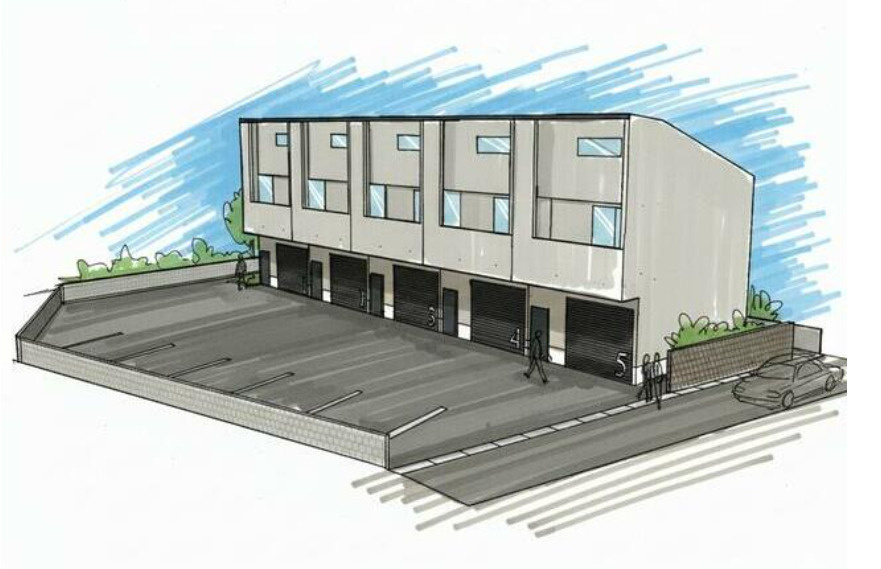 姫路市広畑区蒲田ガレージハウスの外観