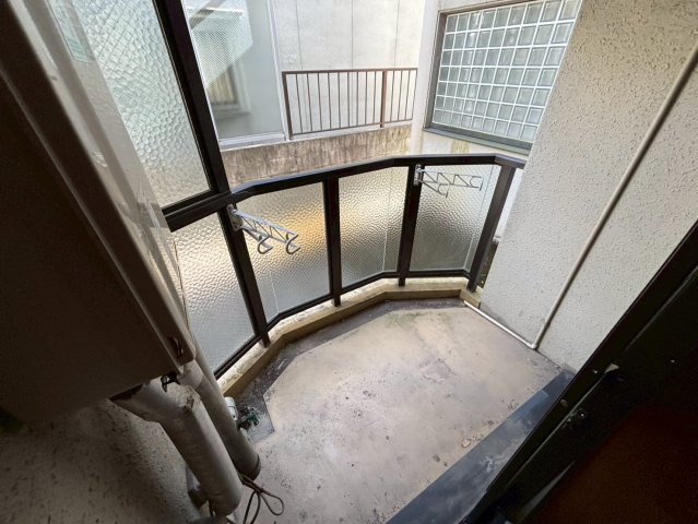 ジュネス城北新町Ⅱのバルコニー