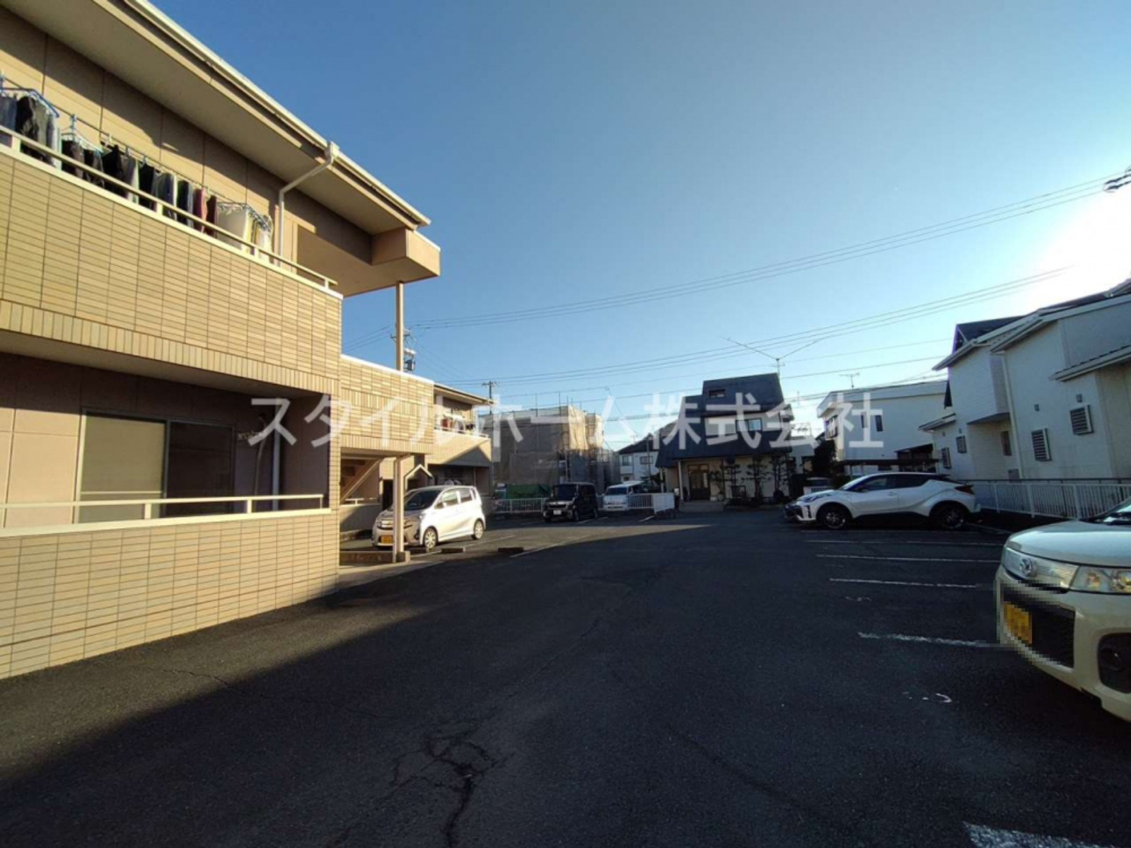 アーバンハイツA棟の駐車場|駐車場があります