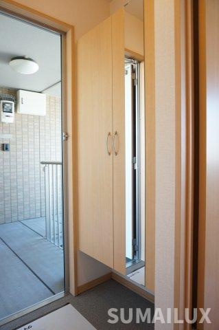 熊本市東区戸島西４丁目のアパートの収納