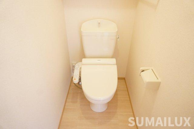 熊本市東区戸島西４丁目のアパートのトイレ