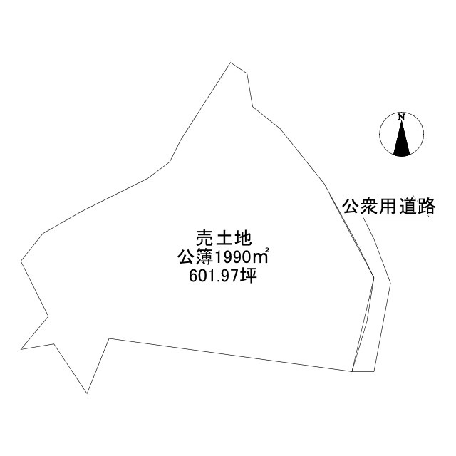 海部郡海陽町久保字安養寺11土地の土地図