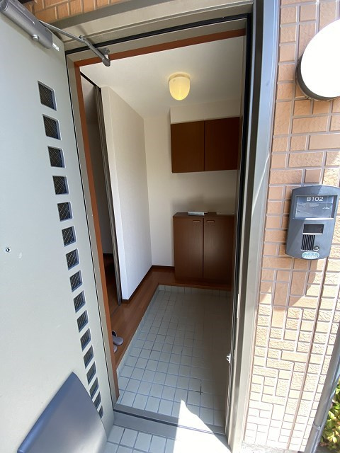 シャーメゾン北夙川A棟の玄関