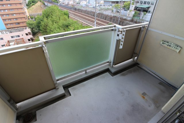 ウエストハウスインラニのバルコニー