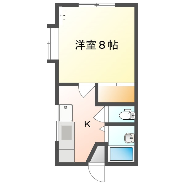サンハイツ吉倉の間取り
