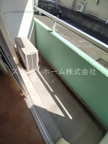 マンション鈴一のバルコニー