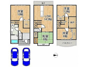 山科区勧修寺西北出町　中古戸建の画像