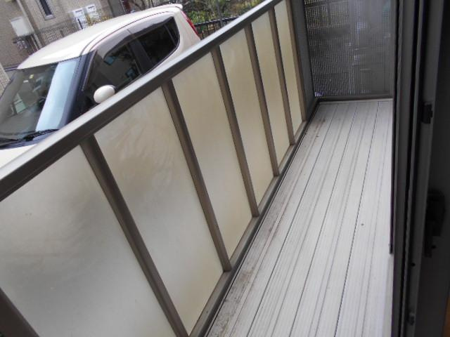 プルミエール野澤　Ａのバルコニー