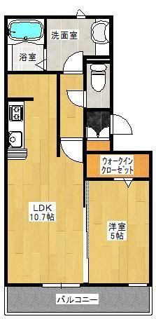 アリス京町壱番館の間取り