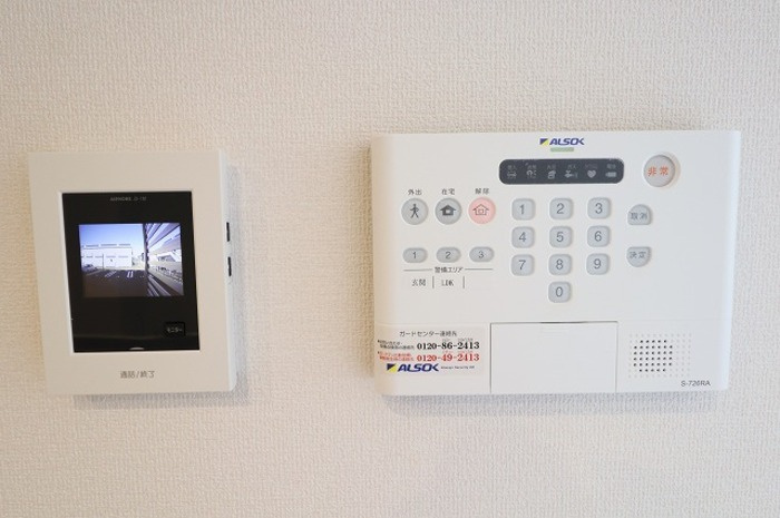 kalmia(カルミア)のセキュリティ|モニタ付きインターホン・ALSOKホームセキュリティ