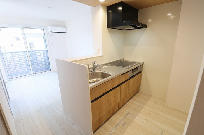 kalmia(カルミア)のキッチン|対面式システムキッチン（IHクッキングヒーター付き）