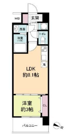 【間取り】 | セレニテ神戸ミラクノール