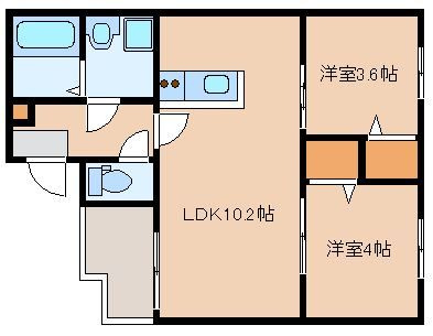 イル・フィオーレ箱崎の間取り