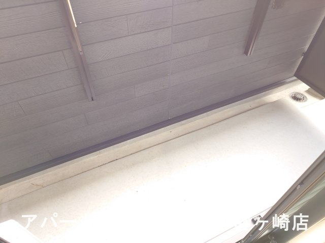 ヒカルサ土浦滝田のバルコニー