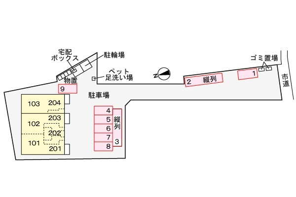 スロノスの駐車場|駐車場