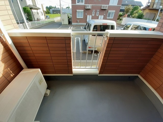 ウイステリア　Ａのバルコニー