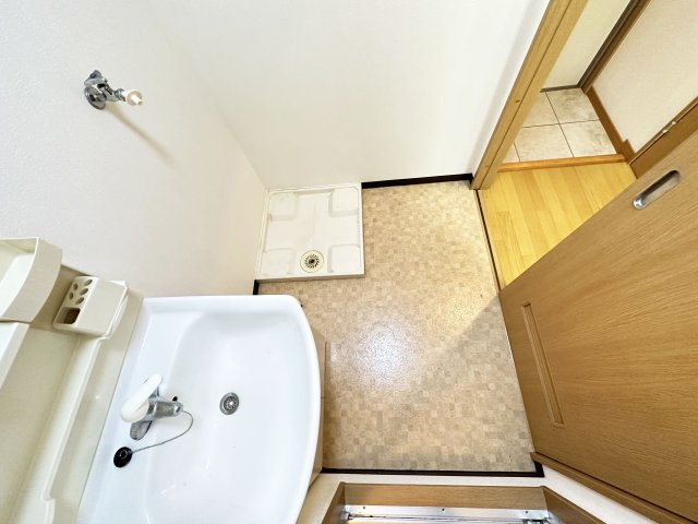 PERLA南川添Ⅱの洗面所