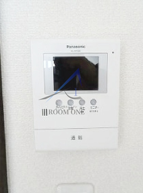 セレーナ立石のセキュリティ|モニター付きインターホンです。