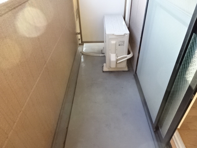 ミルフィオリⅠのバルコニー