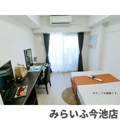 【洋室】 | プレサンス桜通ベルノ | 7.1帖（家具家電イメージ）