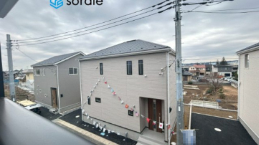 飯能市双柳第37全14棟　新築戸建　クレイドルガーデンの展望|2/17　撮影