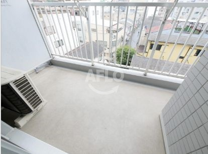 ディアグランデ難波東のバルコニー|ディアグランデ難波東　バルコニー