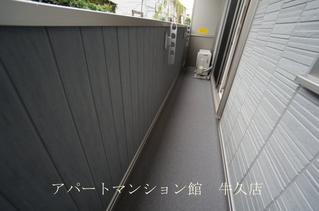 グランセレスタＡのバルコニー