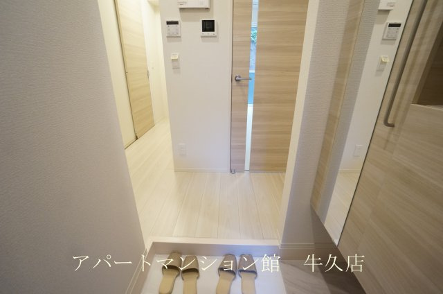 グランセレスタＡの玄関