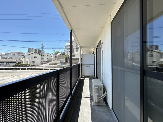 フィネス鳴子のバルコニー