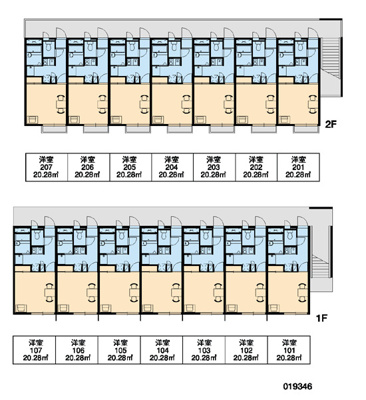 【区画図】 | レオパレスレジデンス霞ヶ岡 | 画像3