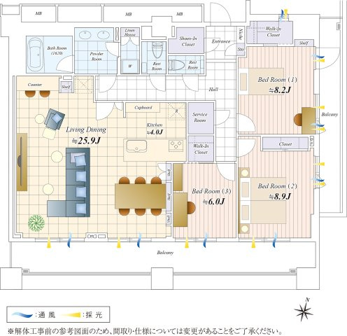 【間取り】 | テラス渋谷美竹