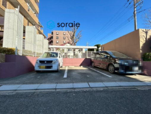 ライオンズマンション東所沢第二の駐車場|1/23　撮影