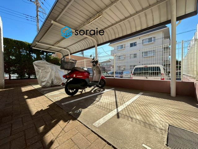 ライオンズマンション東所沢第二の駐輪場|1/23　撮影