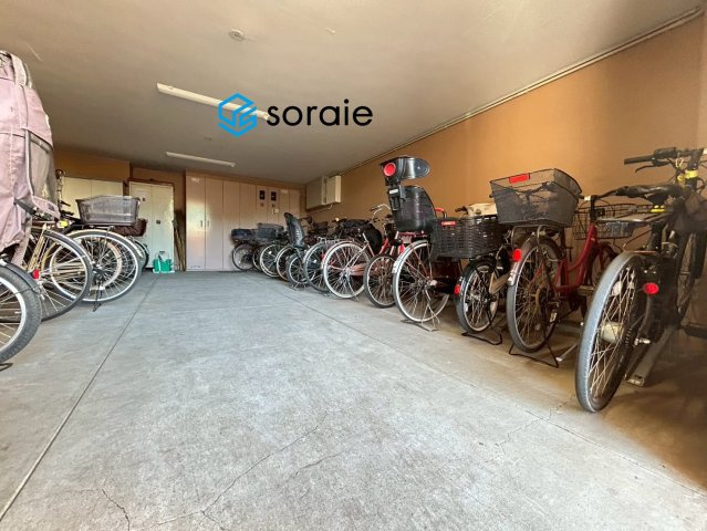 ライオンズマンション東所沢第二の駐輪場|1/23　撮影