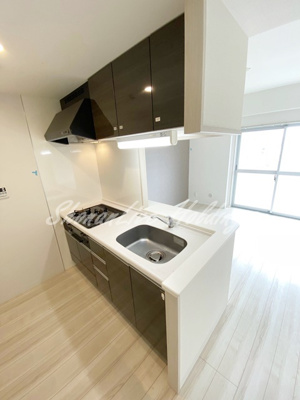 【キッチン】 | リブウェル本厚木 | ガス3口カウンターキッチン♪