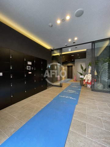 AFFLUENCE難波EAST　浪速小学校区のロビー|AFFLUENCE難波EAST　ロビー