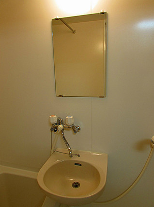 ヴィラ神戸3の洗面所