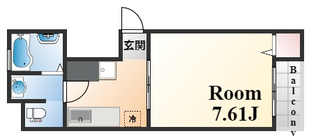 サントル花隈の間取り