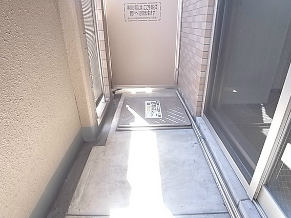 エスポワール三宮パート2のバルコニー