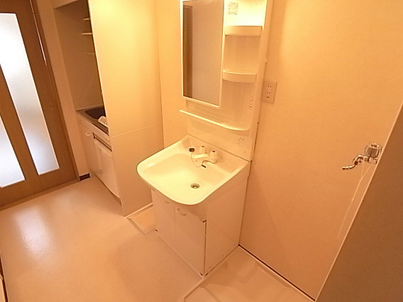 エスポワール三宮パート2の洗面所