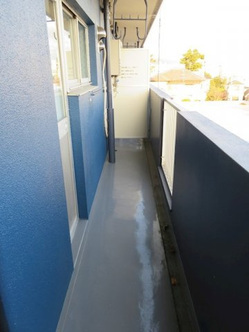 グリーンヒル山本通のバルコニー