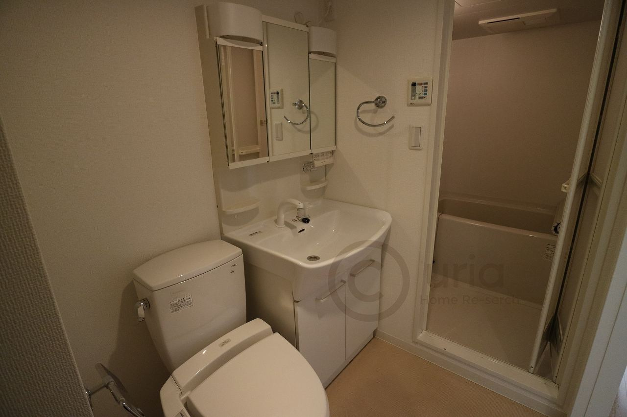 アルファレガロ甲南山手の洗面所