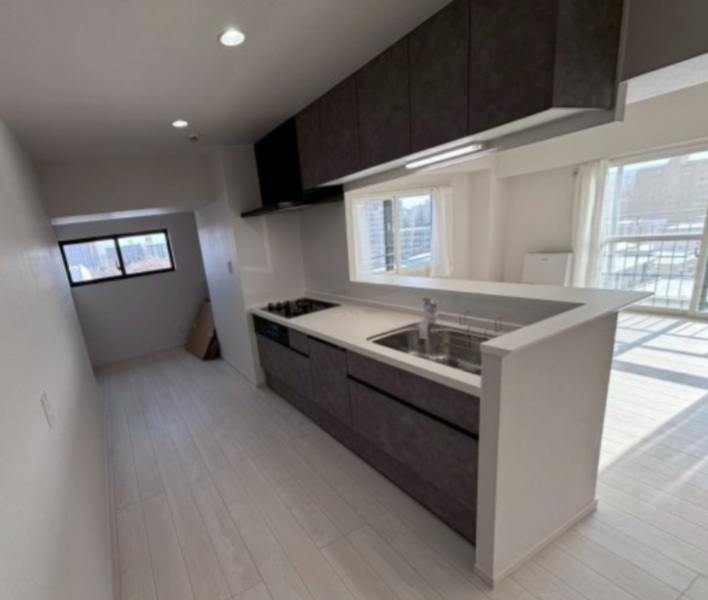 サンピア中島公園西棟のキッチン
