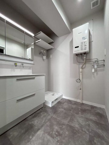 サンピア中島公園西棟の脱衣所