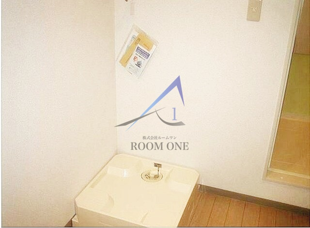 クレスト駒込Ⅱの設備|洗濯機置き場です。